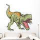 Roaring Cartoon Tyrannosaurus Wall Decal