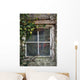 Old Cottage Window With Vines Wall Decal