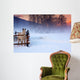 White Horse Snow Wall Decal