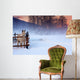 White Horse Snow Wall Decal