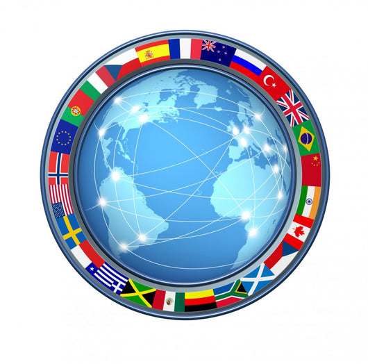 World Internet Connections Wall Decal