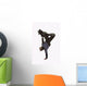 Inverted Skateboarder Wall Decal