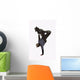 Inverted Skateboarder Wall Decal