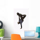 Inverted Skateboarder Wall Decal