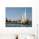 Felouque Sur Le Nil Boat Wall Decal
