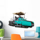 Asphalt Spreading Machine Wall Decal