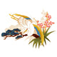 Chiku And Crane Wall Decal