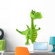 Green Dino Dragon Baby Wall Decal