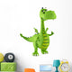 Green Dino Dragon Baby Wall Decal
