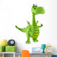 Green Dino Dragon Baby Wall Decal
