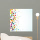 Abstract With Colorful Tunes Wall Decal