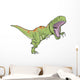 Running Cartoon Tyrannosaurus Wall Decal