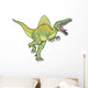 Spinosaurus Dinosaur Vector Illustration Wall Decal