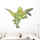 Spinosaurus Dinosaur Vector Illustration Wall Decal