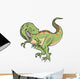 Tyrannosaurus Dinosaur Vector Illustration Wall Decal