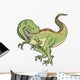 Tyrannosaurus Dinosaur Vector Illustration Wall Decal