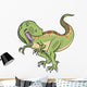 Tyrannosaurus Dinosaur Vector Illustration Wall Decal