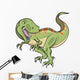 Tyrannosaurus Dinosaur Vector Illustration Wall Decal
