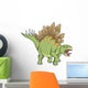 Stegosaurus Dinosaur Vector Illustration Wall Decal