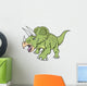 Triceratops Dinosaur Vector Wall Decal