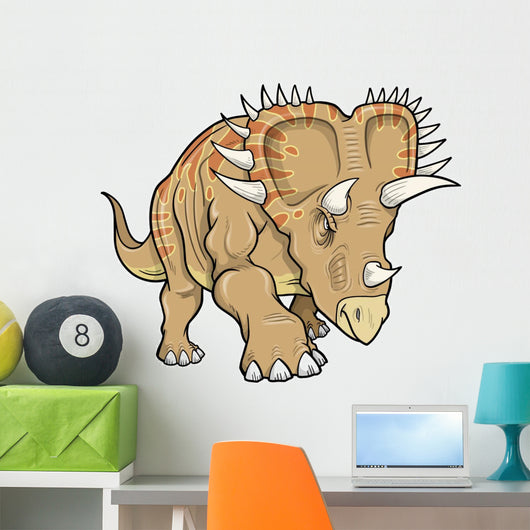 Triceratops Dinosaur Wall Decal