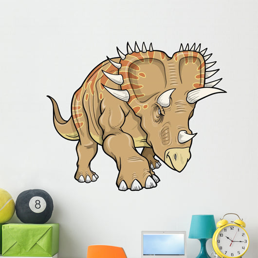 Triceratops Dinosaur Wall Decal