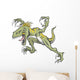 Raptor Dinosaur Vector Illustration Wall Decal