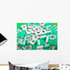 Mahjong Tiles Wall Decal