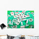 Mahjong Tiles Wall Decal