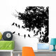 Vector Tree And Birds Wall Decal