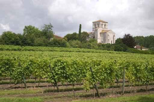 French Landscape With Graves And Church Wall Decal