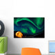 Northern Lights and a Tent Wall Decal