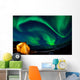 Northern Lights and a Tent Wall Decal