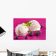 Two Scoops of Blueberry Ice Cream Wall Decal