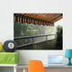 Heavy Rain Summer Time Wall Decal
