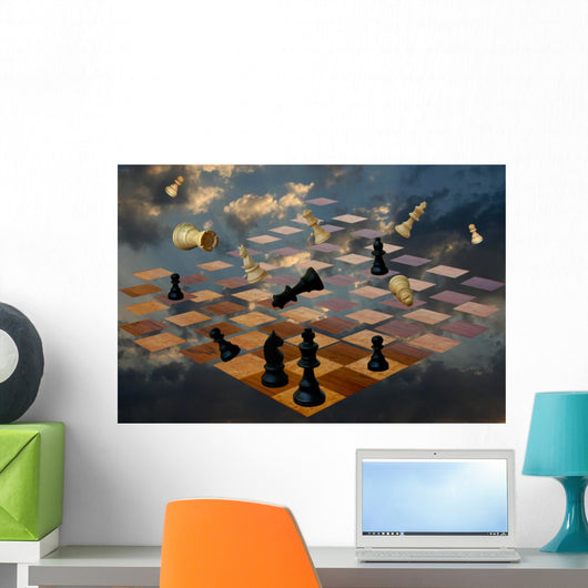 Chess Set Wall Decal
