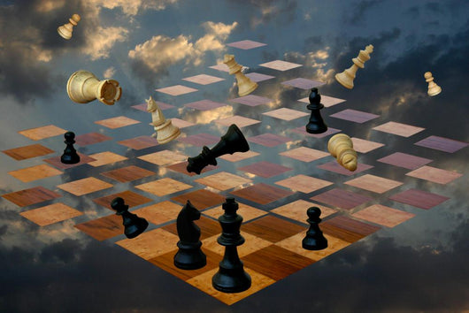 Chess Set Wall Decal