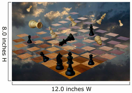 Chess Set Wall Decal