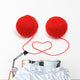 Red Yarn With Heart Wall Decal