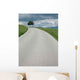 Strasse Mit Baumen Wall Decal
