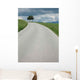 Strasse Mit Baumen Wall Decal
