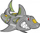 Robot Shark Wall Decal