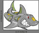 Robot Shark Wall Decal