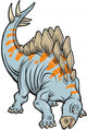 Stegosaurus Dinosaur Wall Decal