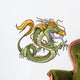 Wild Green Dragon Wall Decal