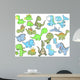 Cute Dinosaur Vector Illustration Wall Decal