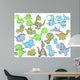 Cute Dinosaur Vector Illustration Wall Decal