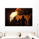 Firefighters Action After Gas Wall Decal