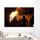 Firefighters Action After Gas Wall Decal
