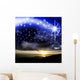 Starry Sky With Star Wall Decal